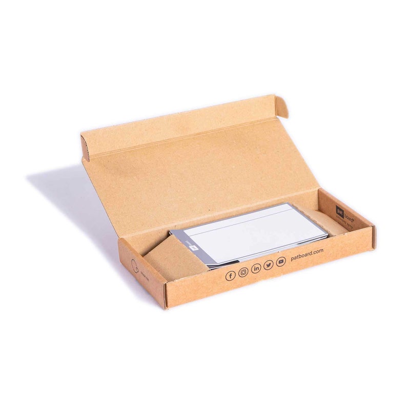 PATboard Scrum Board and Kanban Board Medium TASKcards Magnetic - Grey - Image 2